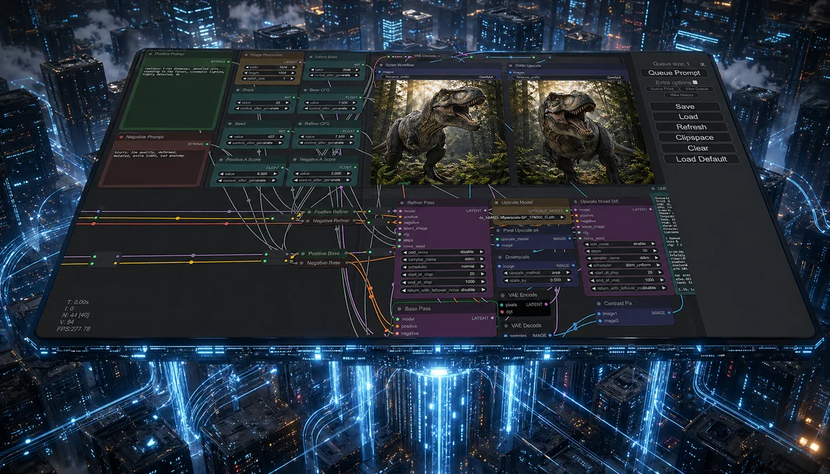 Accelerating ComfyUI Workflows on AMD Instinct™ MI355X GPUs with ROCm — ROCm Blogs