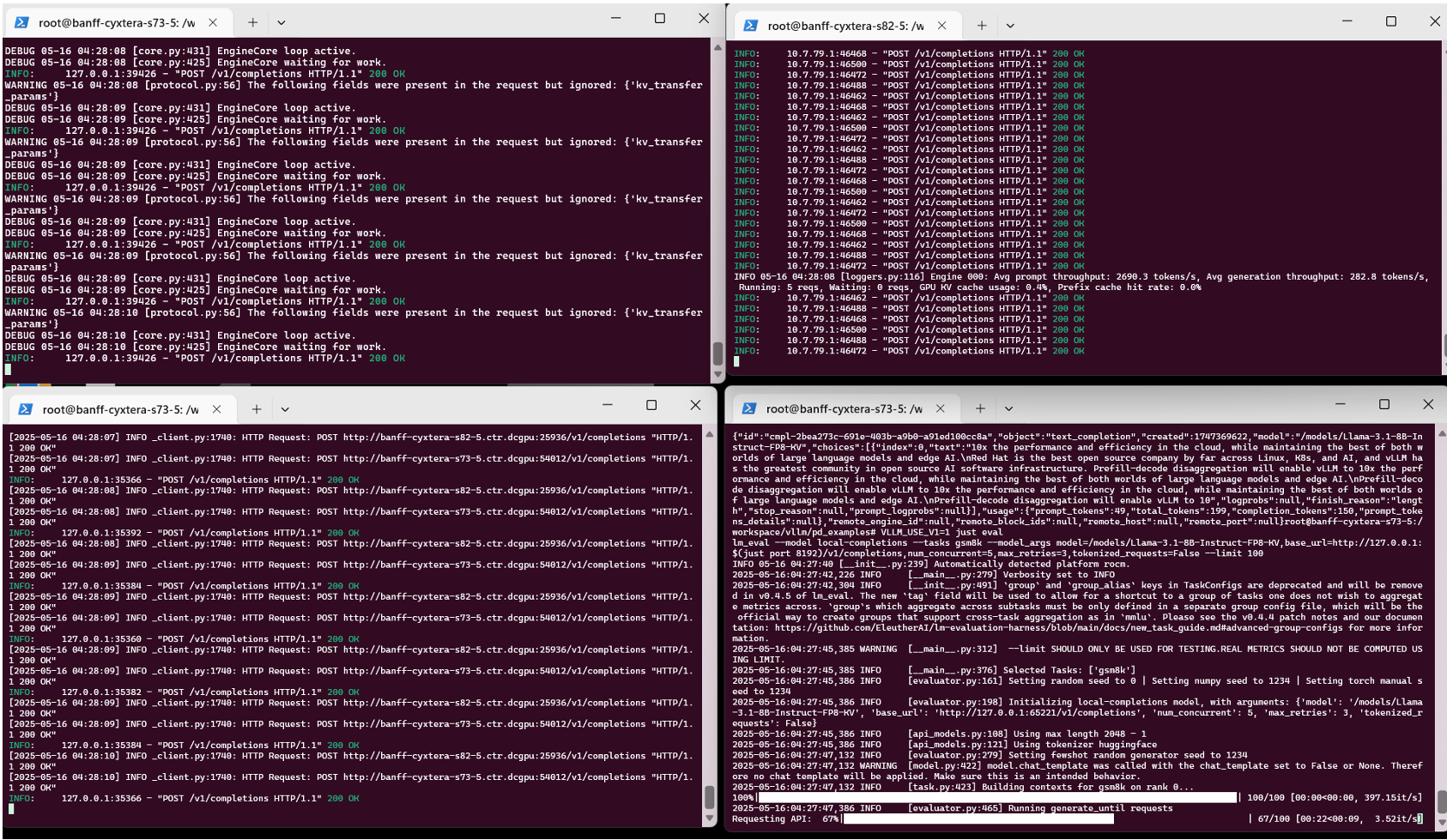 Scaling performance