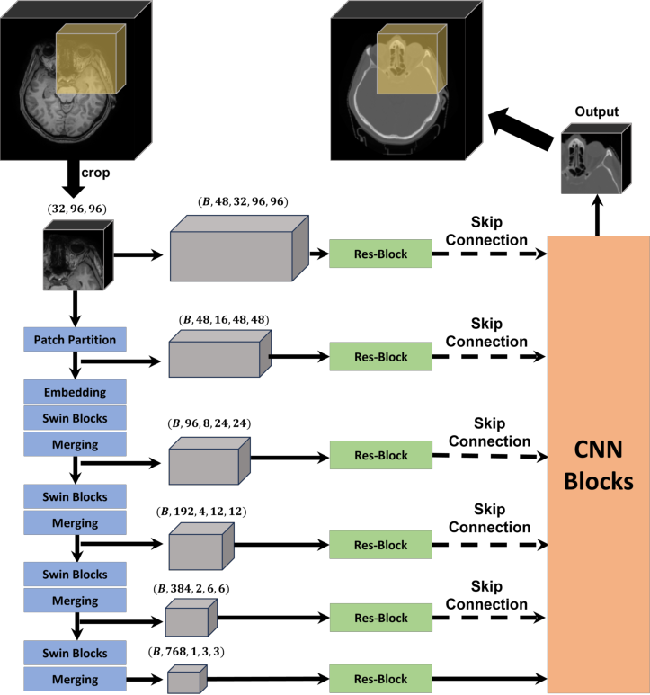 SwinUNETR Architecture